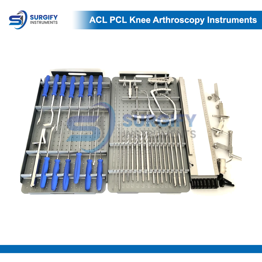 ACL PCL Knee Arthroscopy Instrument Set Complete Set 55
